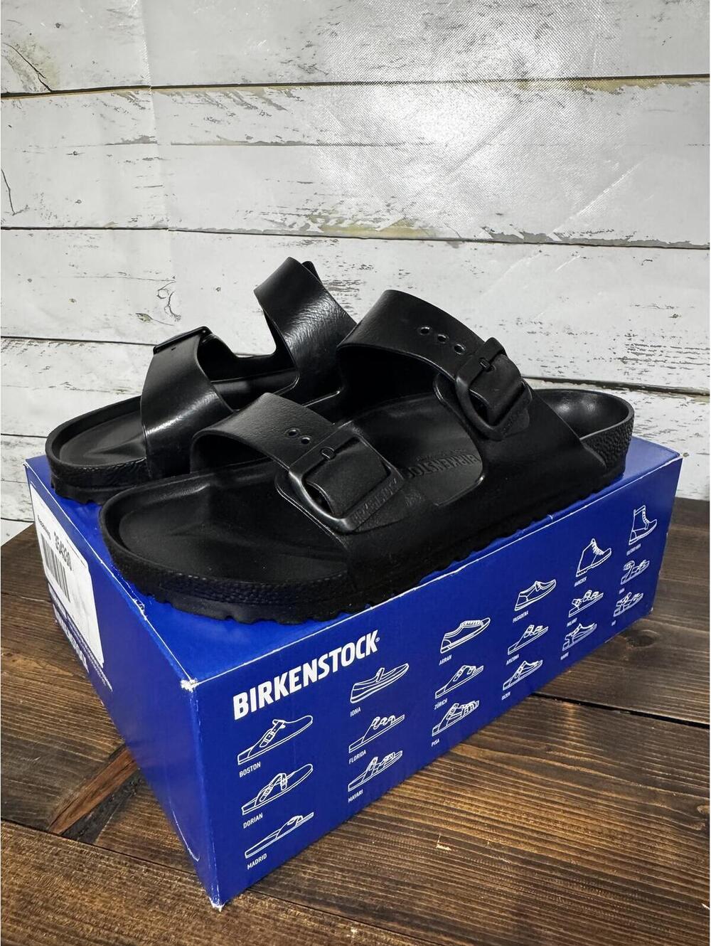 Birkenstock Arizona EVA Black Women's 11/Men's 9 NIB